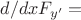 $d/dx F_{y'} = $