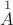 $\overset{1}A$
