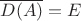 $\overline{D(A)}=E$