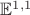 $\mathbb{E}^{1,1}$