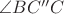 $\angle BC''C$