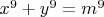 $x^9+y^9=m^9$