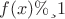 $f(x)&le;1$