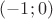 $( - 1;0)$