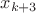 $x_{k+3}$
