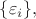 $\{\varepsilon_i \},$ $\{\varepsilon_i \},$