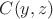 $C(y,z)$