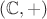 $(\mathbb C, +)$