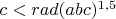$c < rad(abc)^{1,5}$