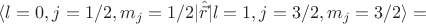 $\langle  l=0,j=1/2, m_j=1/2\rvert \hat{\vec{r}}\lvert  l=1,j=3/2,m_j=3/2 \rangle=$