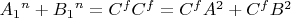 ${A_1}^n + {B_1}^n = C^fC^f = C^fA^2 + C^fB^2$