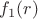 $f_{1}(r)$