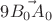 $9\vec{B_0A_0}$