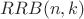 $RRB(n, k)$ $RRB(n, k)$