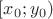 $[x_0;y_0)$