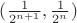 $(\frac{1}{2^{n+1}},\frac{1}{2^n})$