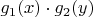 $g_1(x)\cdot g_2(y)$