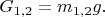 $G_{1,2}=m_{1,2}g.$