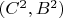 $(C^2,B^2)$