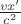 $\frac{v x'}{c^2}$