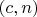$(c , n) $