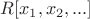 $R[x_1,x_2,...]$
