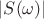$|S(\omega)|$