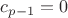 $c_{p-1}=0$