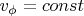 $v_\phi=const$