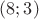 $(8;3)$