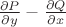 $\frac{\partial P}{\partial y} - \frac{\partial Q}{\partial x}$