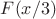 $F(x/3)$