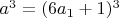 $a^3=(6a_1+1)^3$