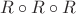 $R\circ R\circ R$