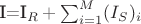 I=I_R+\sum_{i=1}^{M}(I_S)_i