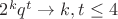 ${2^k q^t }  \to k,t \le 4$