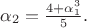 $\alpha_2 = \frac{4 + \alpha_1^3}{5}.$