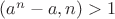 $НОД(a^n-a,n)>1$