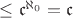 $\le\mathfrak c^{\mathfrac \aleph_0}=\mathfrak c$