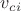 $v_{ci}$