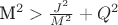 M^2 > \frac{J^2}{M^2}+Q^2