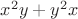 $x^2y+y^2x$ $x^2y+y^2x$