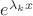 $e^{\lambda_k x}$