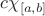 $c\chi_{[a,b]}$