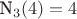 N_3(4)=4