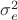 $\sigma^2_e$