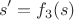 $$s'=f_3(s)$$