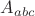 $A_{abc}$
