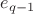 $e_{q-1}$