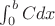 $\int _0^b НC dx$